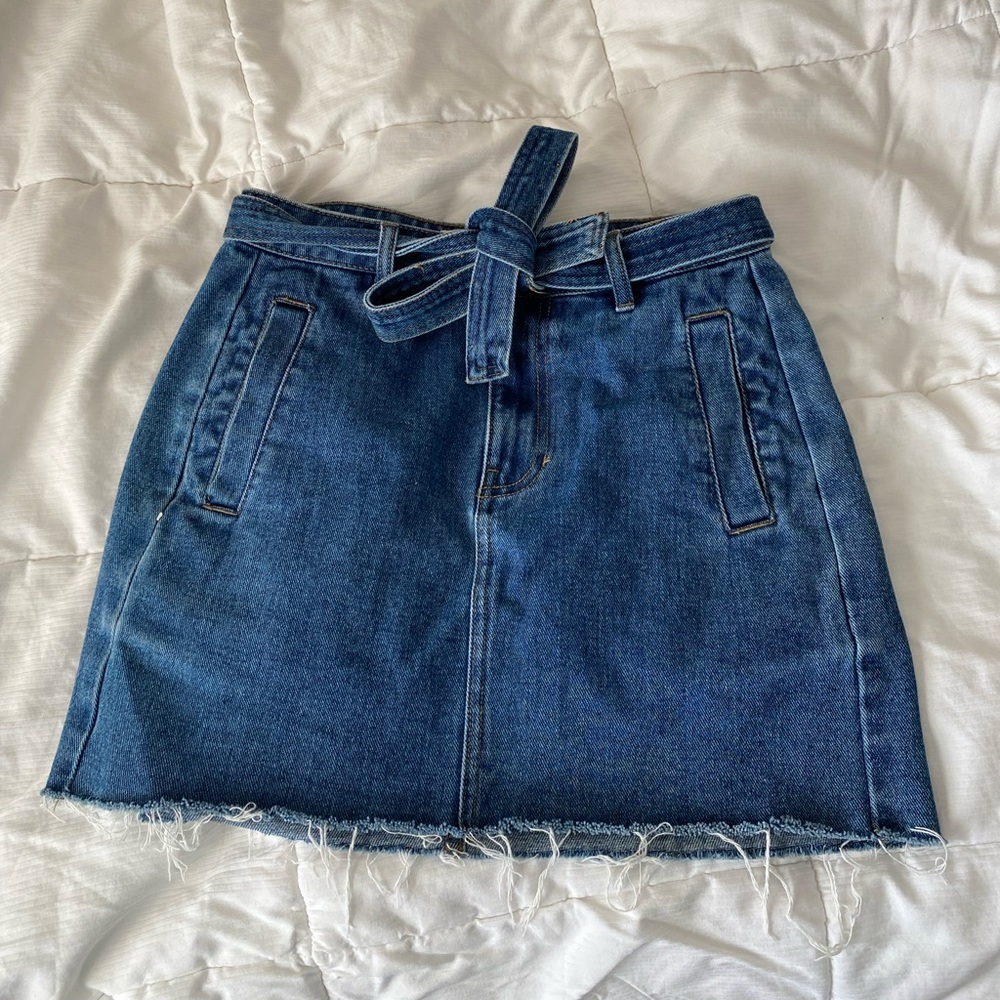 Pacsun Denim Mini Skirt